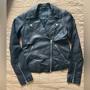 MADEWELL Leather Motorcycle Jacket size XS NWOT